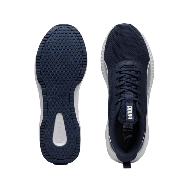 Puma 310797 02 Flyer Lıte 3 Puma Navy-Puma Whıte Mrd Kosu Ayakkabısı