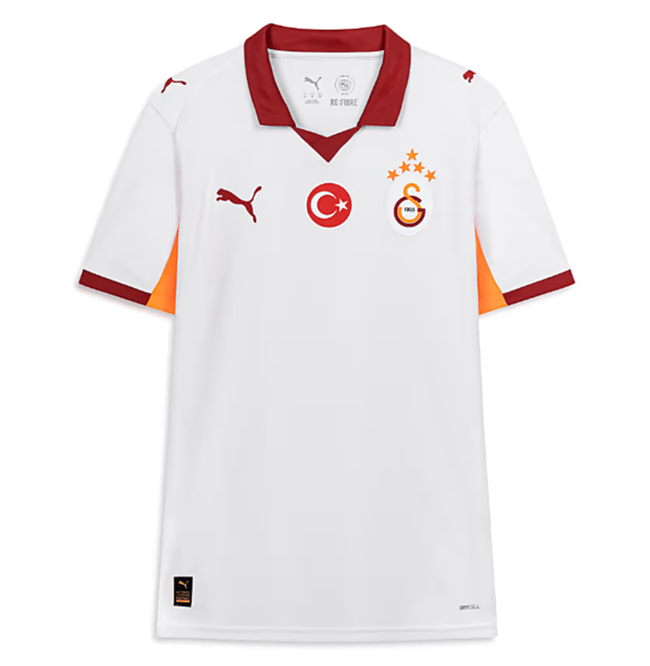Puma 779811-02 Gsk Away Jersey Replıca W/Os Puma Whıte-Intense Orange Unısex Forma