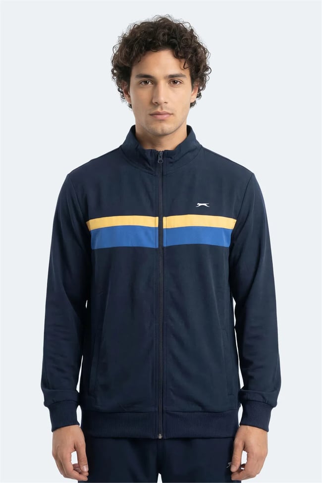 Slazenger Rencor Lacıvert Erkek Sweatshırt