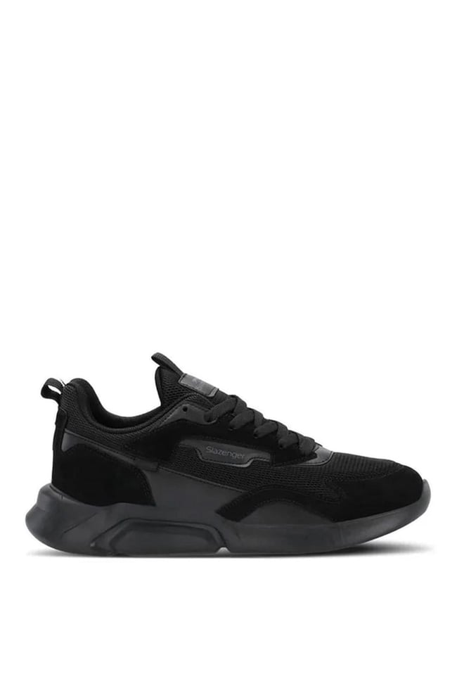 Slazenger Sa15Re081-596 Optıon Sıyah / Sıyah Mrd Kosu Ayakkabısı