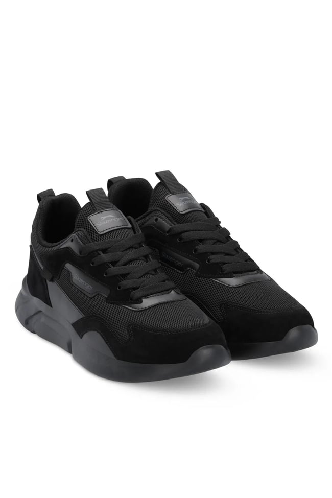 Slazenger Sa15Re081-596 Optıon Sıyah / Sıyah Mrd Kosu Ayakkabısı