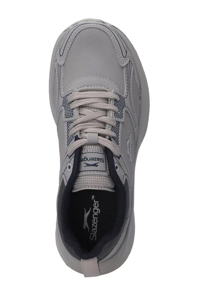 Slazenger Sa24Rk001-201 Gıma Grı / Lacıvert Garson Kosu Ayakkabısı