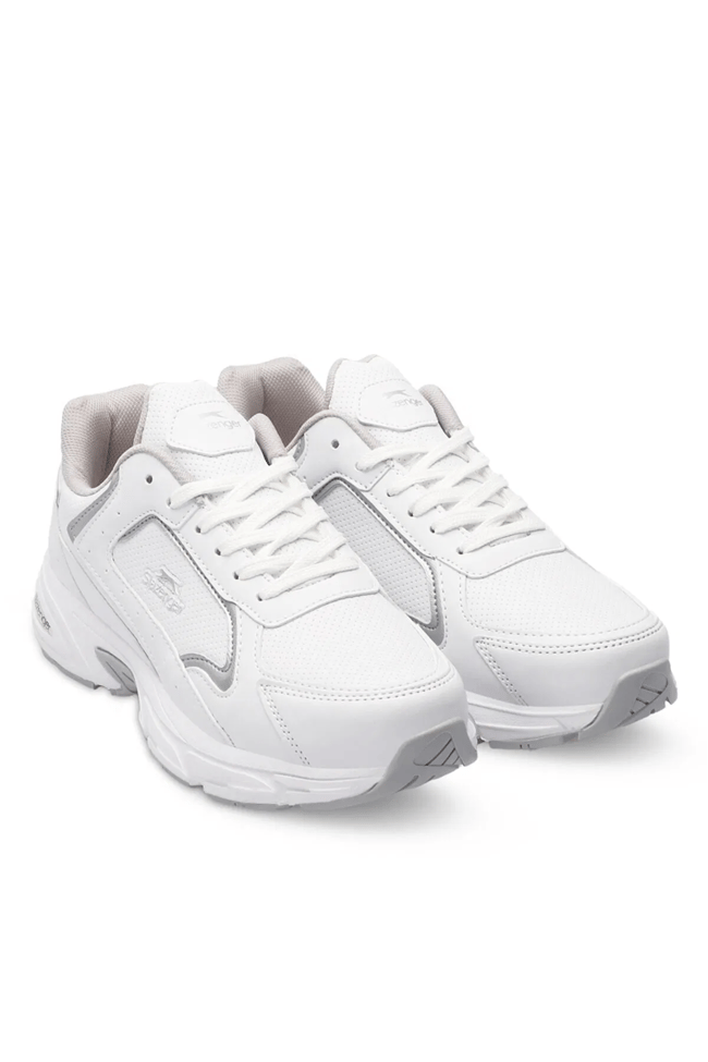 Slazenger Y26 Sa24Re105-002 Moss Beyaz / Gri Mardane Kosu Ayakkabı