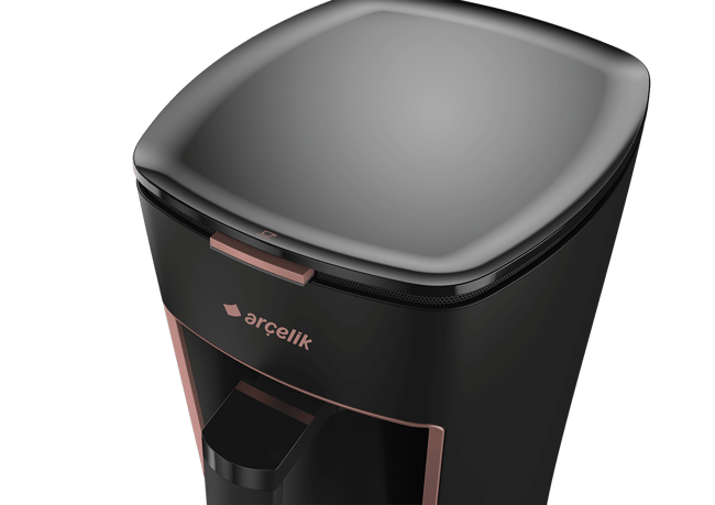 Arçelik K 3300 Mini Telve Siyah Türk Kahve Makinesi