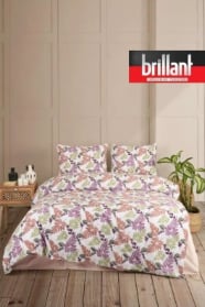 BRİLLANT NEVRESİM TAKIMI BR-1889 COTTON ÇİFT KİŞİLİK YAPRAK  x5