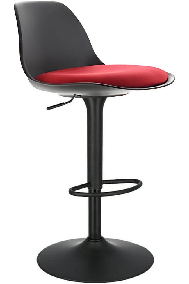 Bürocci Nadya Bar Sandalyesi - Kırmızı - 9537Y0116