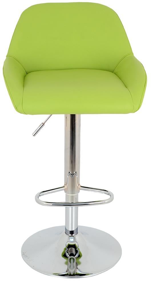 Bürocci Texas Bar Taburesi - Yeşil Deri - 9506S0110