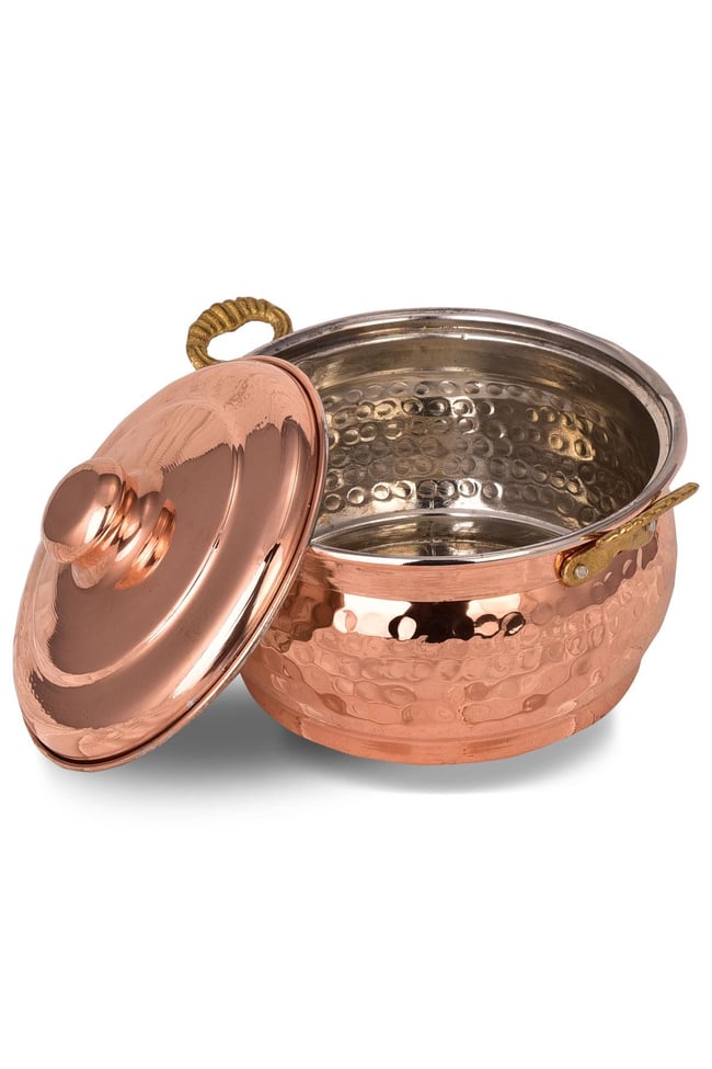 Cobper Premium Collection Bakır Mini Güveç Tencere 14cm