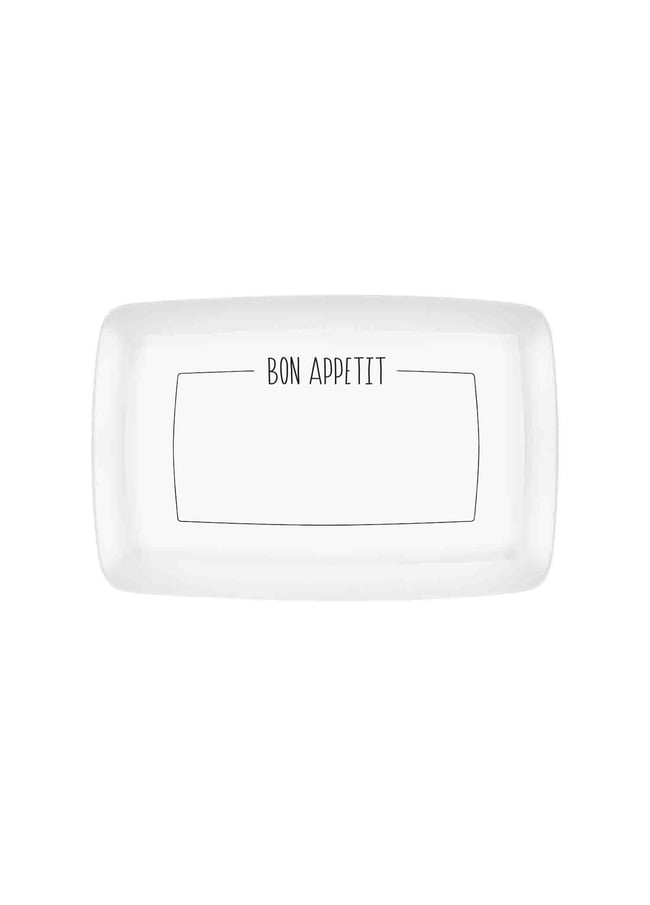 The Mia Daily Tunes Dikdörtgen Servis - 34x25cm DLY007