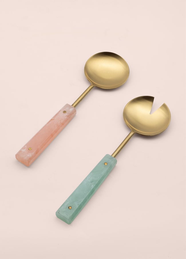 The Mia Duo Salata Servis Takımı 2 Parça