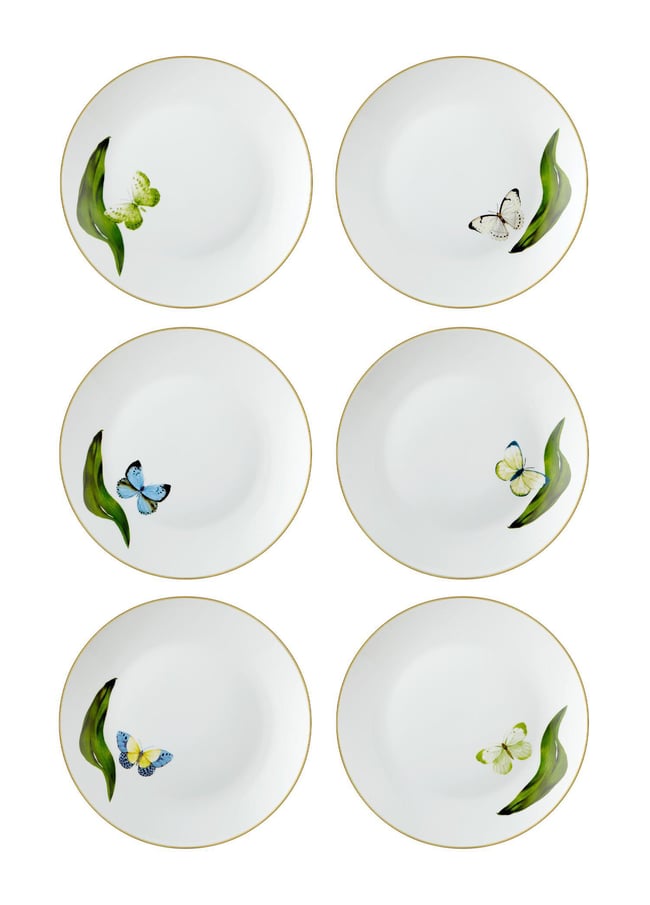The Mia Folium Pasta Tabağı 6 Kişilik