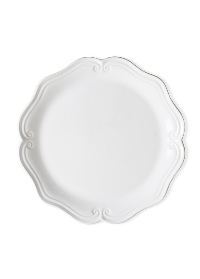 The Mia Grande Pasta Kek Standı Beyaz 33x12 cm GRD0017