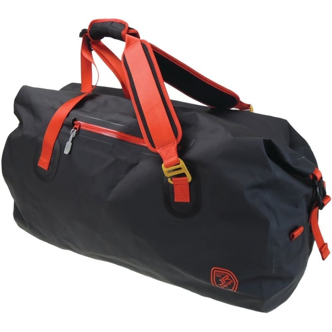 Jr Gear Roll Top Vinyl Duffel Su Geçirmez Spor Çanta 100 Litre-SİYAH-YEŞİL
