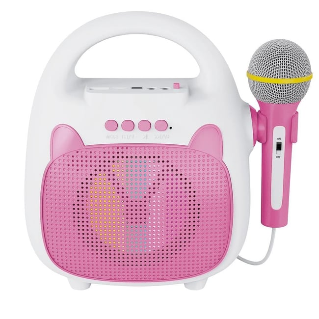 Jwin BK-420 Mikrofonlu Karaoke Hoparlör - Pembe