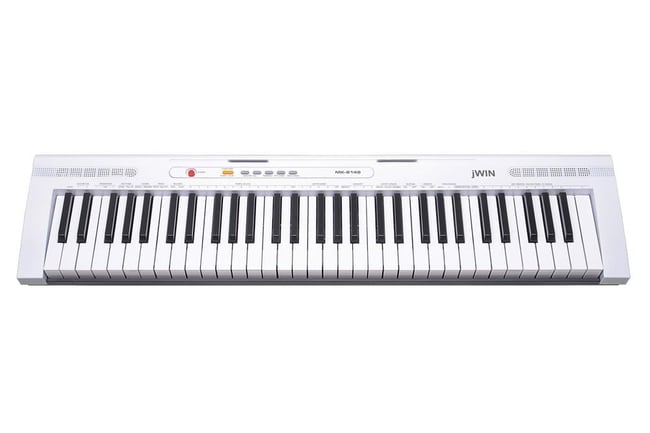 Jwin MK-6146 61 Tuşlu Elektronik Org (Mikrofon ve Adaptör Hediye) - Beyaz