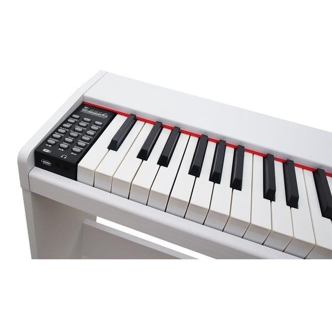 Jwin SDP-88 Tuş Hassasiyetli 88 Tuşlu Dijital Piyano - Beyaz