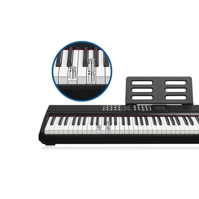 Jwin Sapphire SDP-112 Çekiç Aksiyonlu 88 Tuşlu Dijital Piyano Taşıma Çantası Hediyeli + Tabure