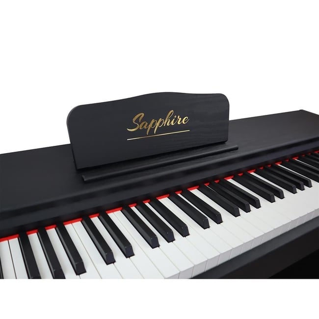 Jwin Sapphire SDP-120 Çekiç Aksiyonlu 88 Tuşlu Dijital Piyano - Siyah