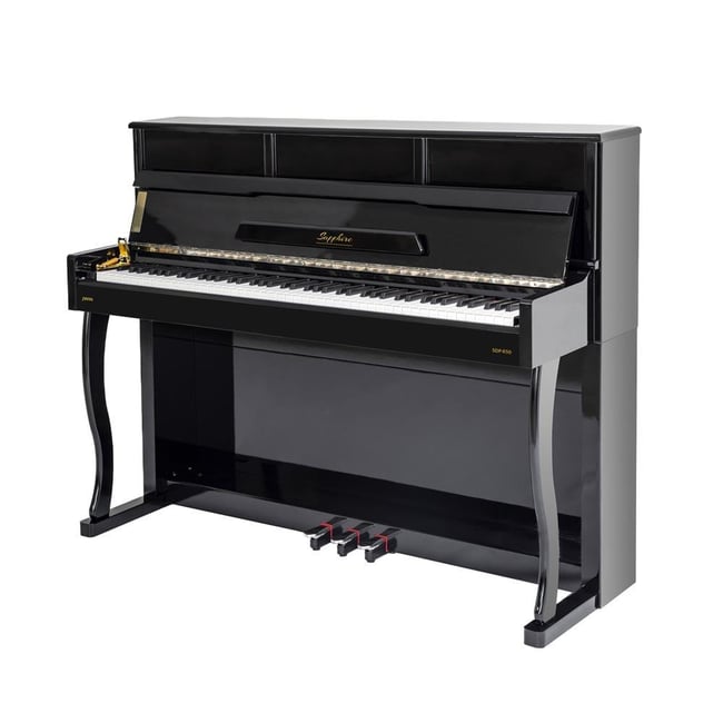 Jwin Sapphire SDP-650 Çekiç Aksiyonlu 88 Tuşlu Dijital Piyano - Siyah