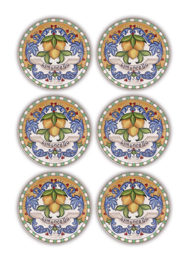 The Mia Limoncello Servis Tabağı 30 cm 6 Kişilik