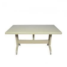 Mandella 70x120 Zeugma Rattan Masa (Plastik Ayak) Çölbeji