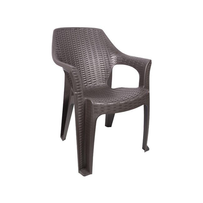 Mandella Queen Rattan Koltuk  (2 Adet) Kahverengi