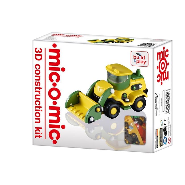 Micomic 089.447 Buldozer 3B Yapboz Oyuncak