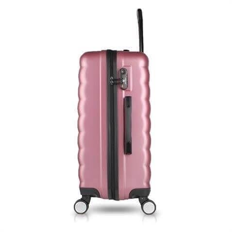 Colors Abs Orta ve Büyük Boy Rose Gold  2li Valiz Seti