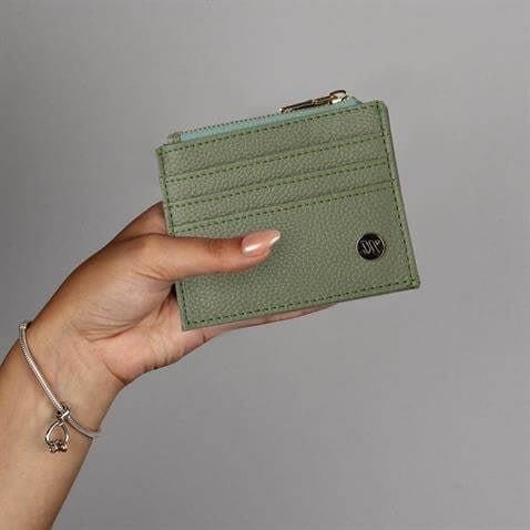 My Valice Kadın Deri Cüzdan ve Kartlık 1628 Mint Yeşili