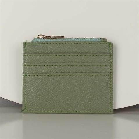My Valice Kadın Deri Cüzdan ve Kartlık 1628 Mint Yeşili