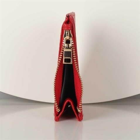 My Valice Kadın Deri Cüzdan ve Kartlık 1628 Kırmızı