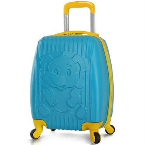 My Valice Kids Abs Çocuk Valizi Fil Mavi