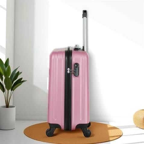 Ruby Abs Kabin ve Makyaj Boy Rose Gold 2li Valiz Seti