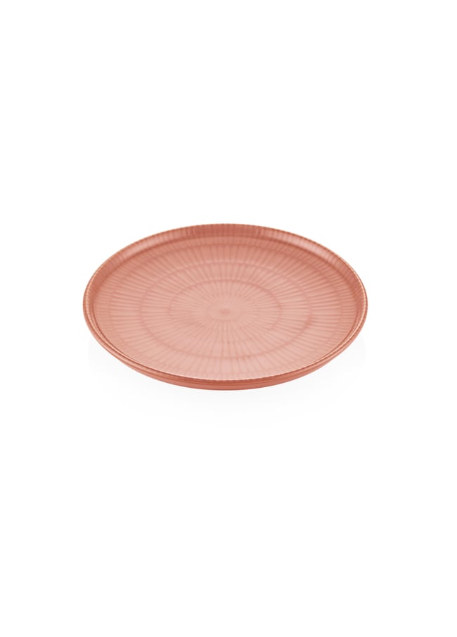 The Mia Noon Pasta Tabağı 6lı Set Somon 19 cm