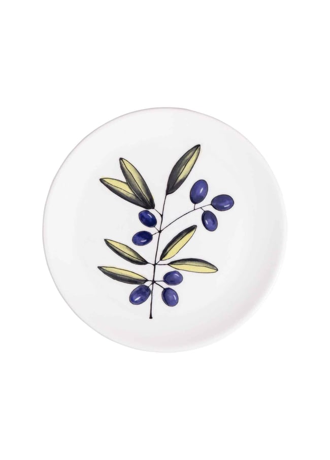 The Mia Olivos Servis Tabağı 6lı Set 26 cm OVS0003