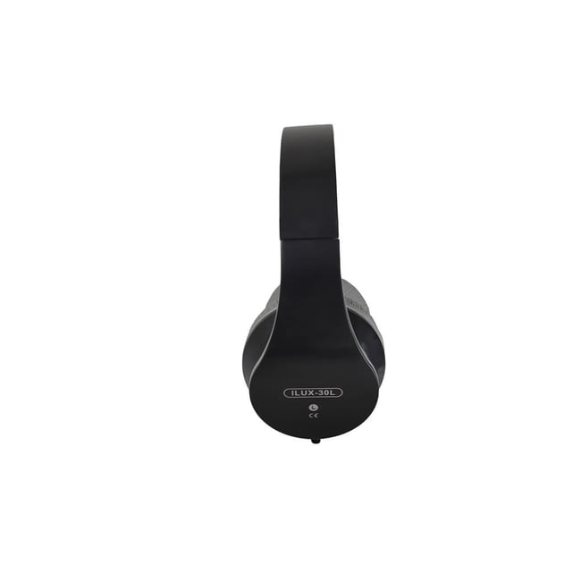 SKYPAL ILUX-30L Piyano Siyah Kulaklığı + Jak Dönüştürücü