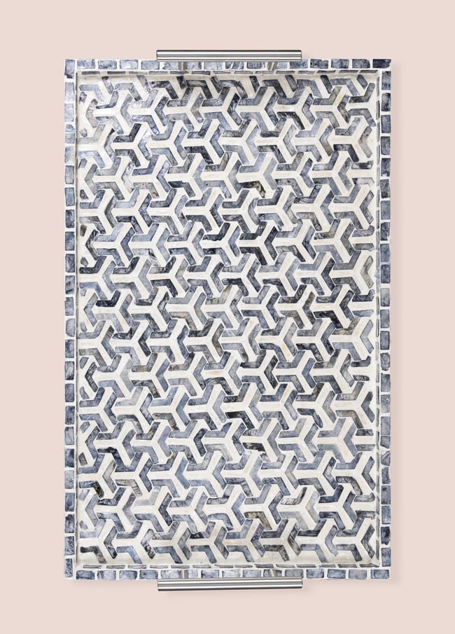 The Mia Sedef Tepsi 55x35x2 cm TLC0098