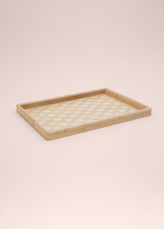 The Mia Wicker Bambu Tepsi 40x31 cm TPS0067