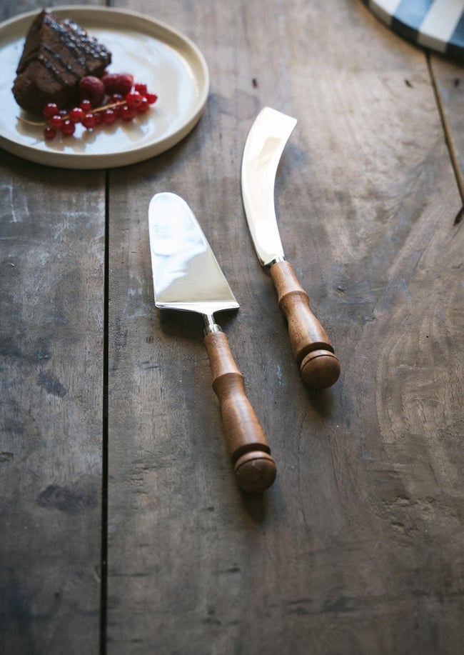 The Mia Woody Pasta Servis Takımı 2 Parça