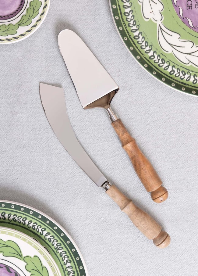 The Mia Woody Pasta Servis Takımı 2 Parça