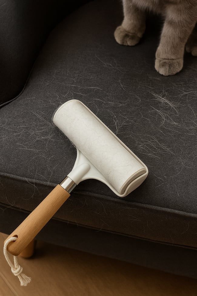 Yapışkanlı Tüy Toplayıcı Rulo – Evcil Hayvan Tüyü ve Toz Temizleyici VCH-6624