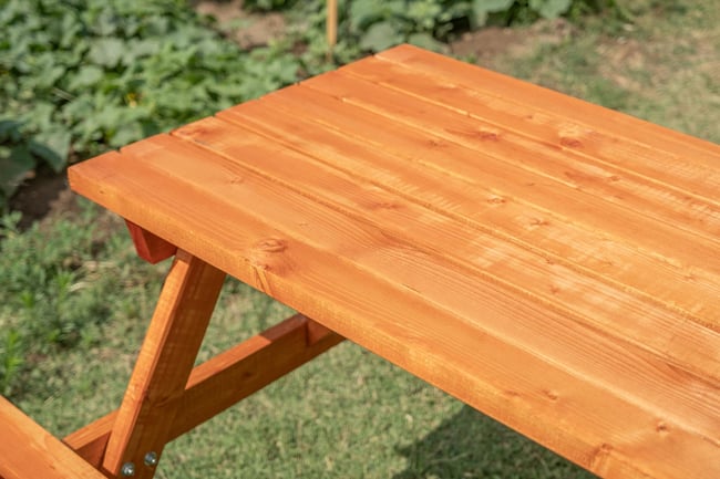 Alaçam Piknik Masası 6 Kişilik Kahverengi