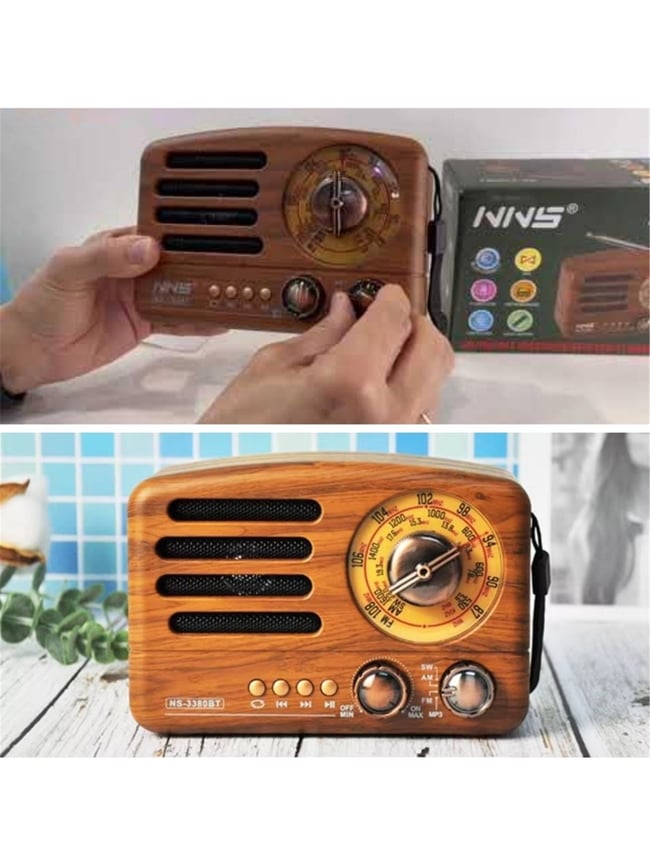 And Ns-3380 Bt FM Radyo Speaker