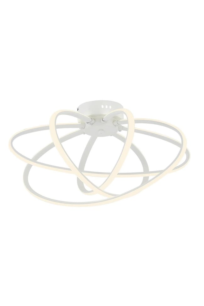 Avonni AR-4357-4BBY Beyaz Boya Modern Avize LED Metal 51 cm