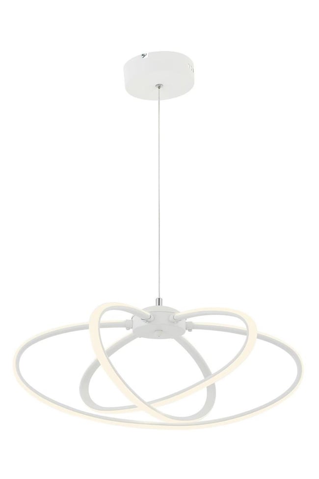 Avonni AV-4357-3BBY Beyaz Boya Modern Avize LED Metal 51 cm