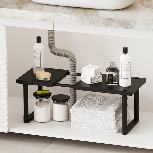 Ayarlanabilir  Dolap Lavabo Altı  Düzenleyici Raf