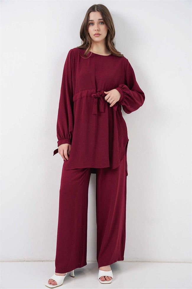 Bigdart 6719 Bordo Kadın İkili Takım 36-44