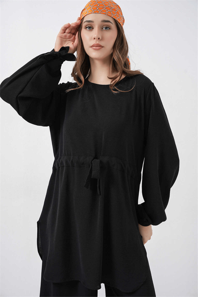 Bigdart 6719 Siyah Kadın İkili Takım 36-44