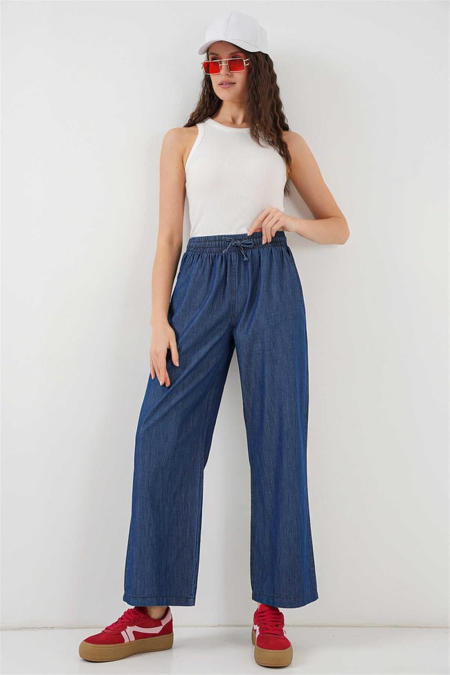 Bıgdart Y25 6707 Lacivert Kadın Kot Pantolon