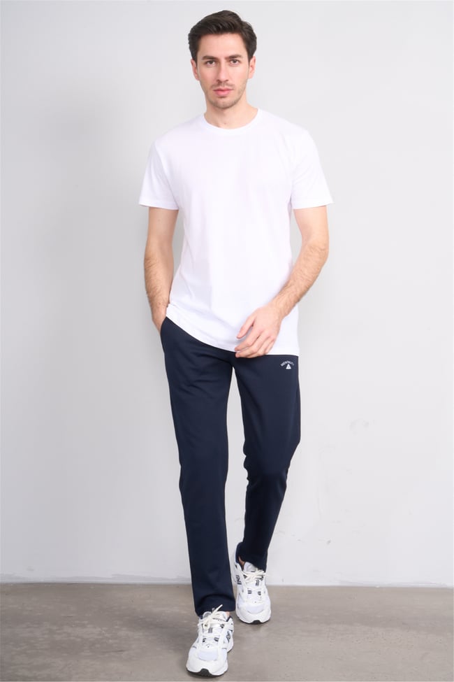 C.K Y26 1469 Mnt Lacivert Erkek Double Face Eşofman Alt